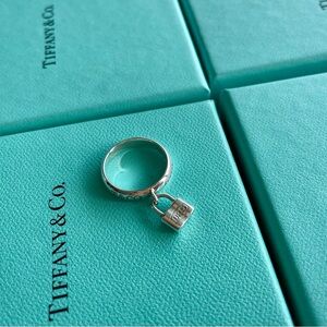 Tiffany and Co. 1837 Lock Ring Size 5